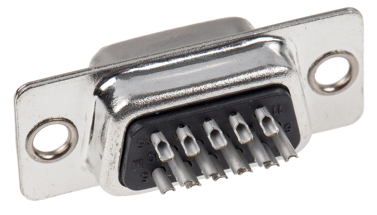 HARTING 15 Way Cable Mount D-sub Connector Socket, 2.29mm Pitch