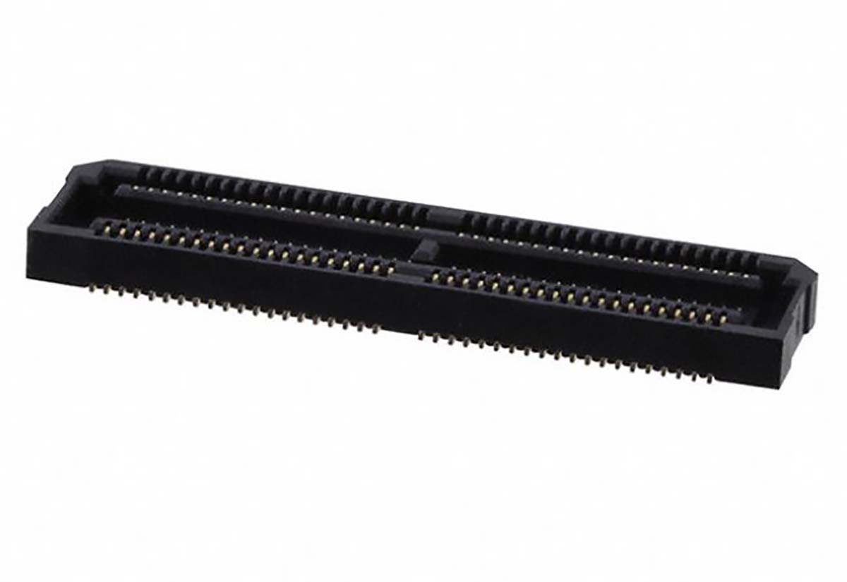 Samtec LTH Series Straight Surface Mount PCB Socket, 2-Row, 0.55mm Pitch, Solder Termination