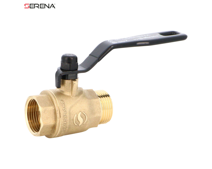 Sferaco Brass Ball Valve, Ball Valve, Threaded, BSP 1 1/4in, 40bar Operating Pressure
