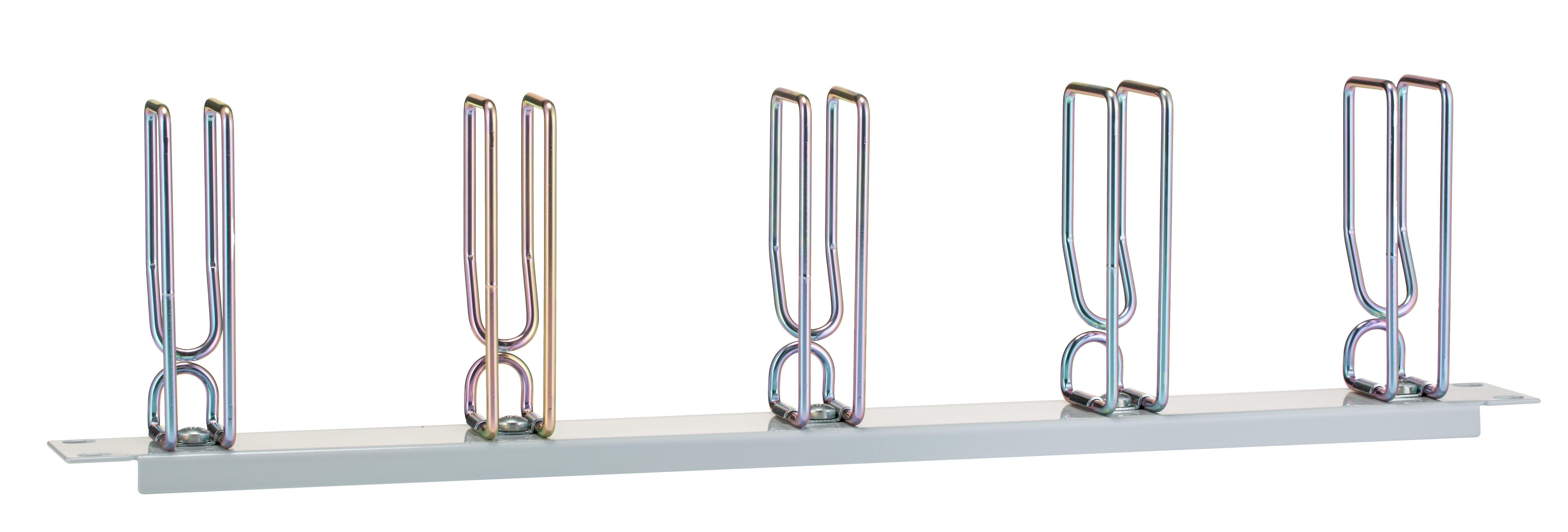 Rittal RAL 7035 Sheet Steel Cable Panel, 1U, 482.6mm