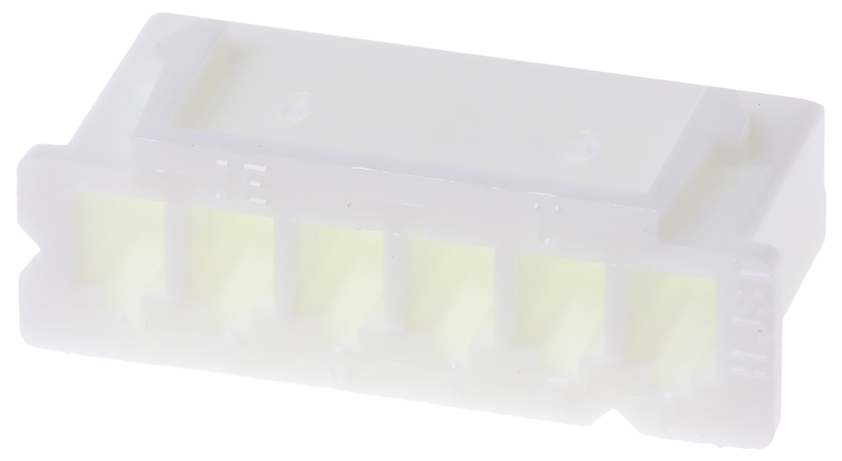 JST, XHP Female Connector Housing, 2.5mm Pitch, 6 Way, 1 Row