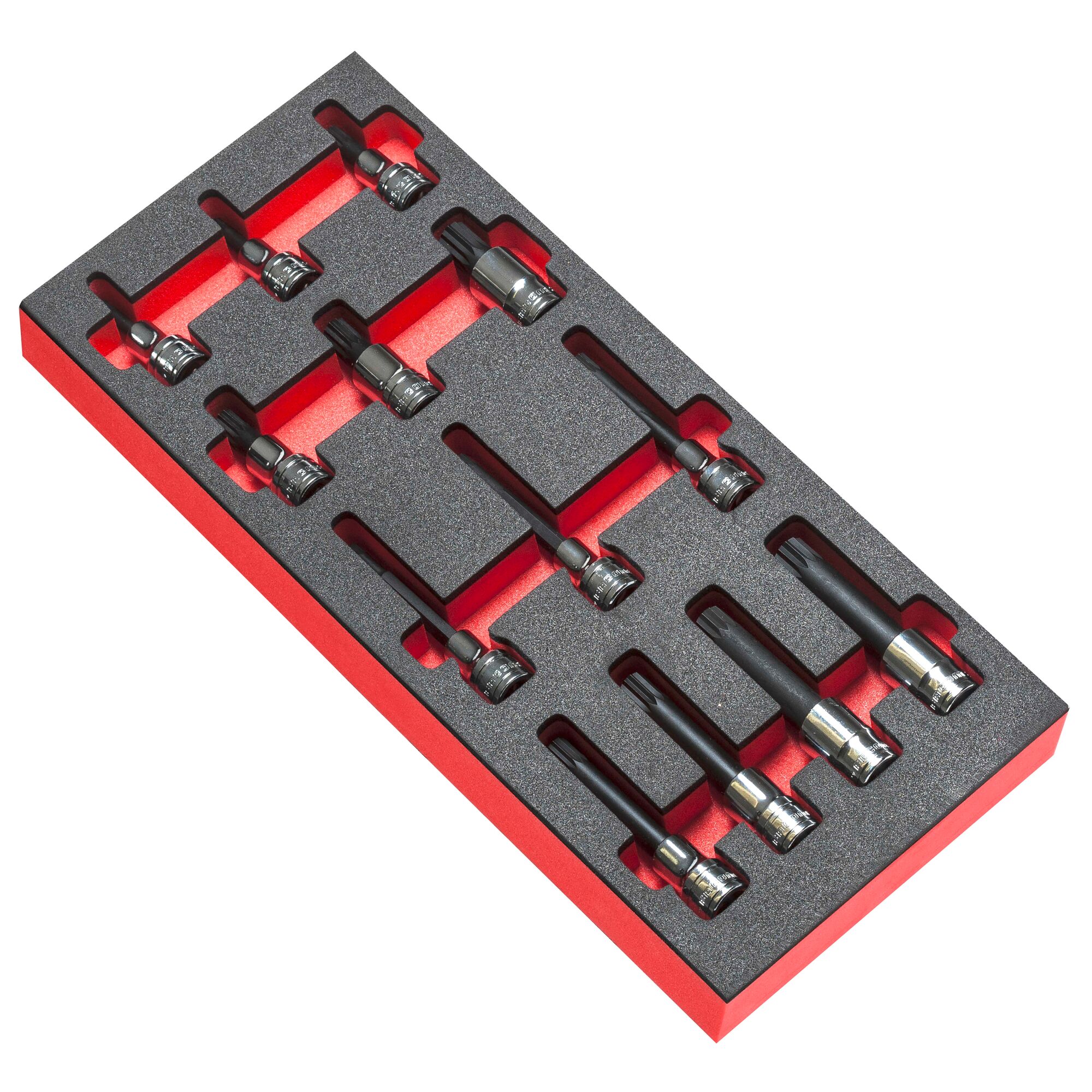 Facom Hexagon Sockets 14 Pieces, Hexagon
