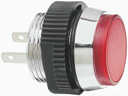 Signal Construct White Panel Mount Indicator, 24 → 28V, 16mm Mounting Hole Size, IP67