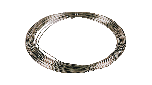 Bare Wire 1,5mm silver plated copper 25m