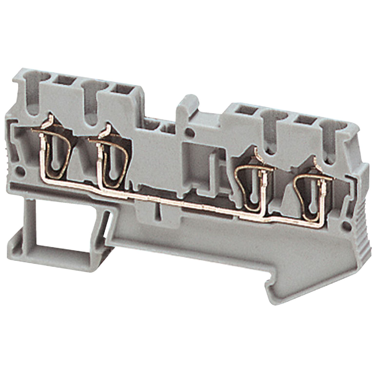 Schneider Electric NSYTRR24 TRR Series Grey, 2.5mm², Spring Termination, ATEX