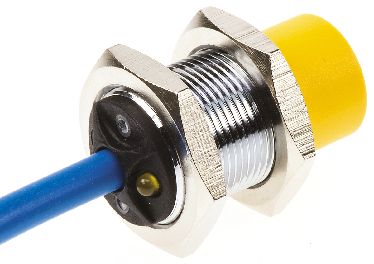 Turck Inductive Threaded Barrel Proximity Sensor, M18, 10 mm Detection, NAMUR, 8.2 V dc