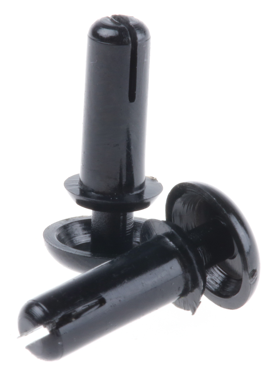 Essentra Nylon Snap Rivet, 3mm