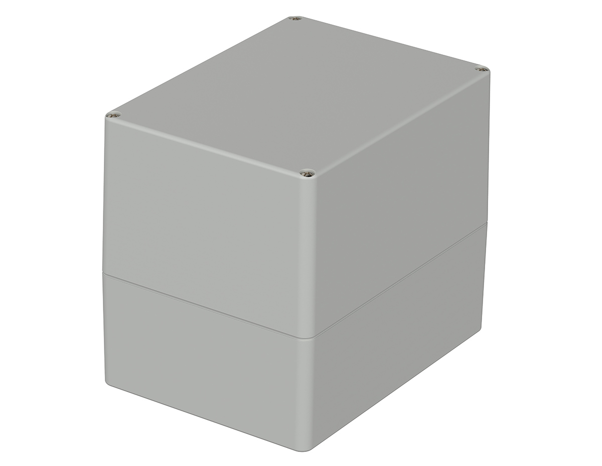 Bopla Euromas Series Light Grey ABS Enclosure, IP66, Light Grey Lid, 160 x 120 x 140mm