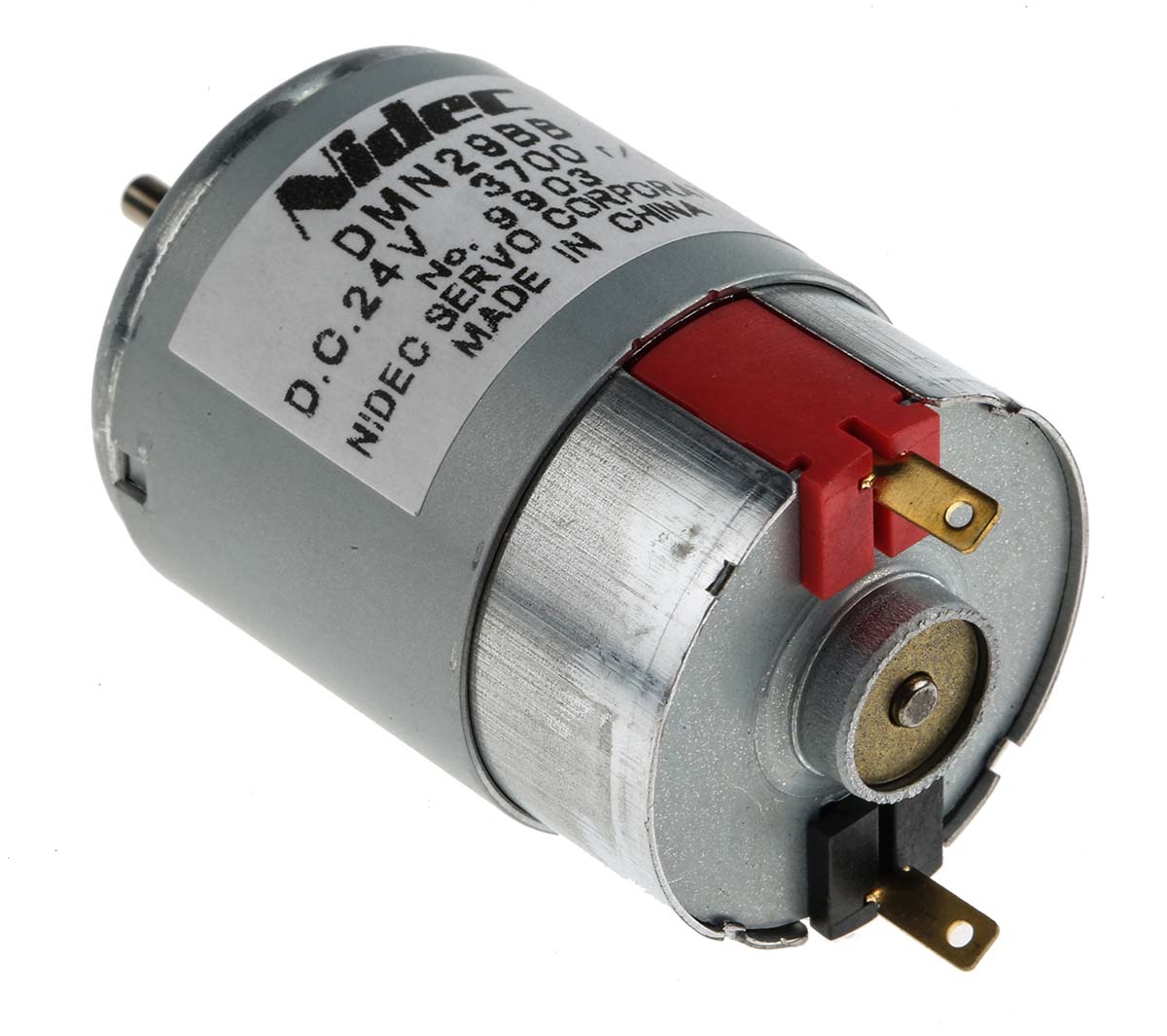 NIDEC ADVANCED MOTOR Brushed DC Motor, 3 W, 24 V dc, 7.8 mNm, 3700 rpm, 2.5mm Shaft Diameter