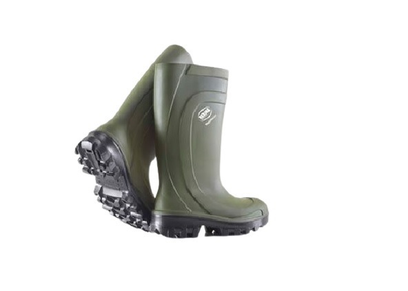 Bekina Green Steel Toe Capped Unisex Safety Wellingtons, EU 44