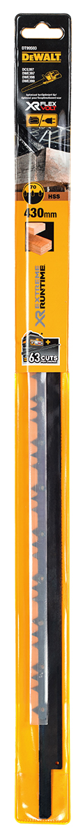 DeWALT 430mm Cutting Length Alligator Saw Blade, Pack of 2