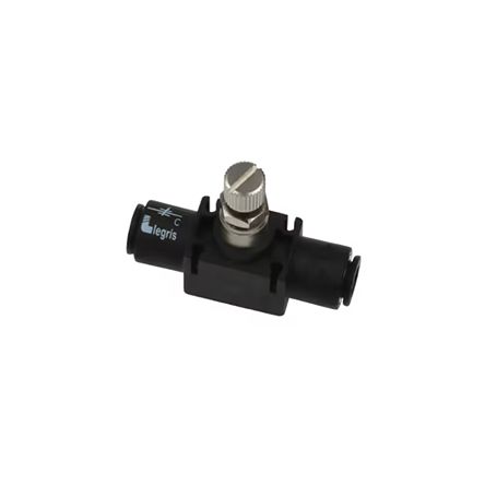 Legris 7772 Series Flow Regulator x 1/4in Tube Outlet Port, 7772 56 00