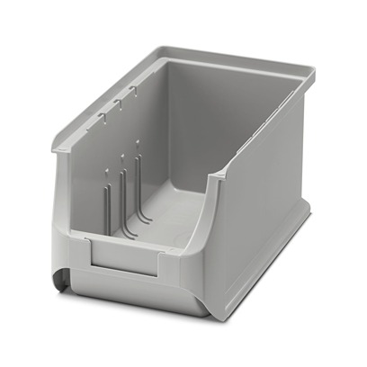 Phoenix Contact Grey Polypropylene Large Storage Box, 125mm x 150mm x 235mm