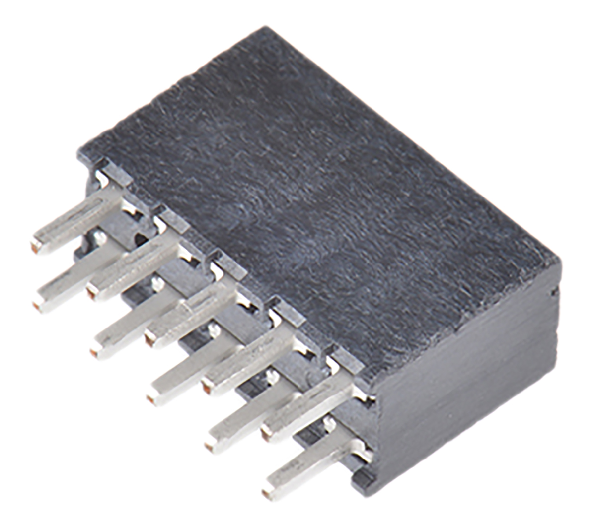 Samtec SQT Series Straight Through Hole Mount PCB Socket, 10-Contact, 2-Row, 2mm Pitch, Solder Termination