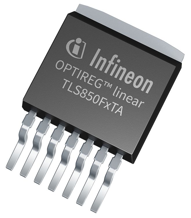 Infineon TLS850F0TAV50ATMA1, Voltage Regulator 40V 7-Pin