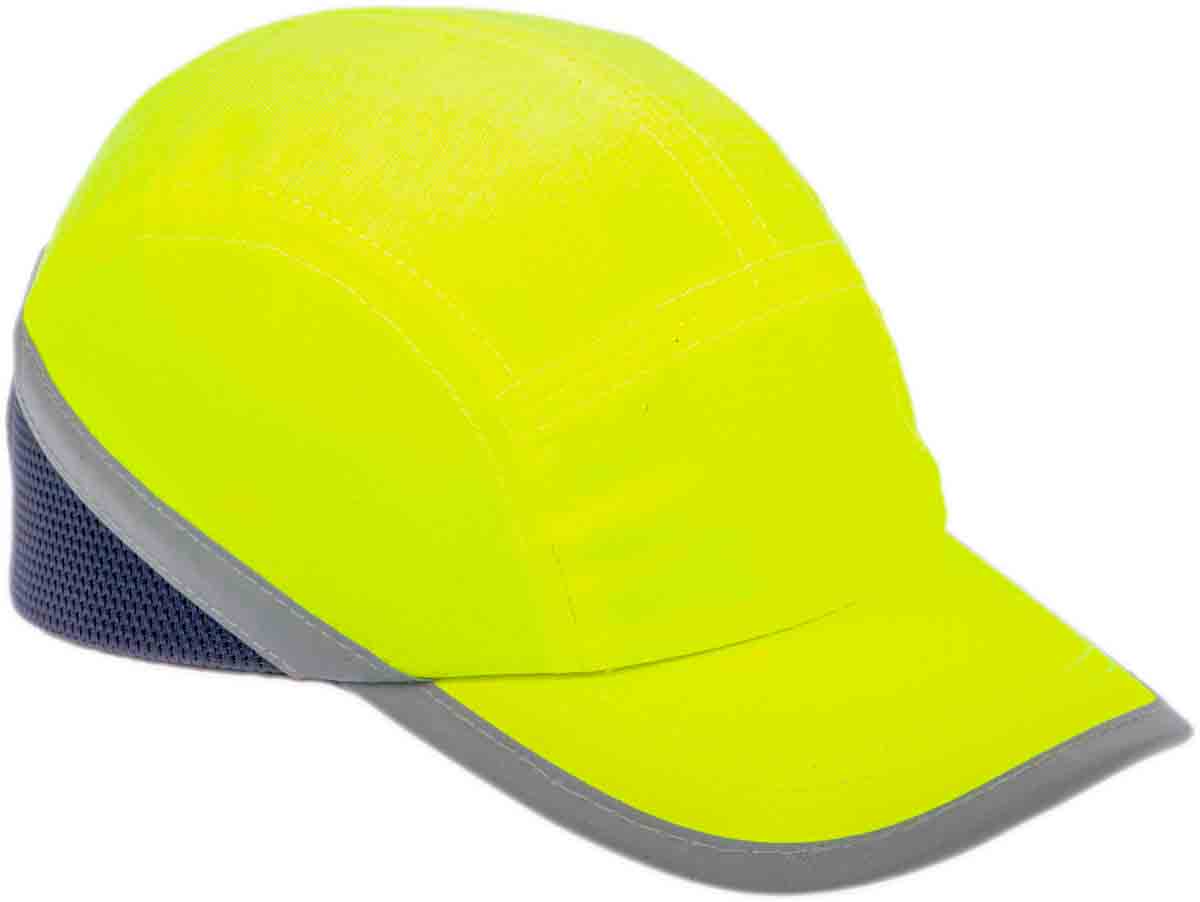 Portwest Yellow Standard Peak Bump Cap, ABS Protective Material