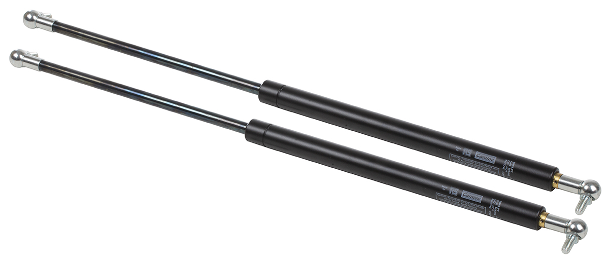 Camloc Steel Gas Strut, with Ball & Socket Joint, End Joint, 680.0mm Extended Length, 300.0mm Stroke Length