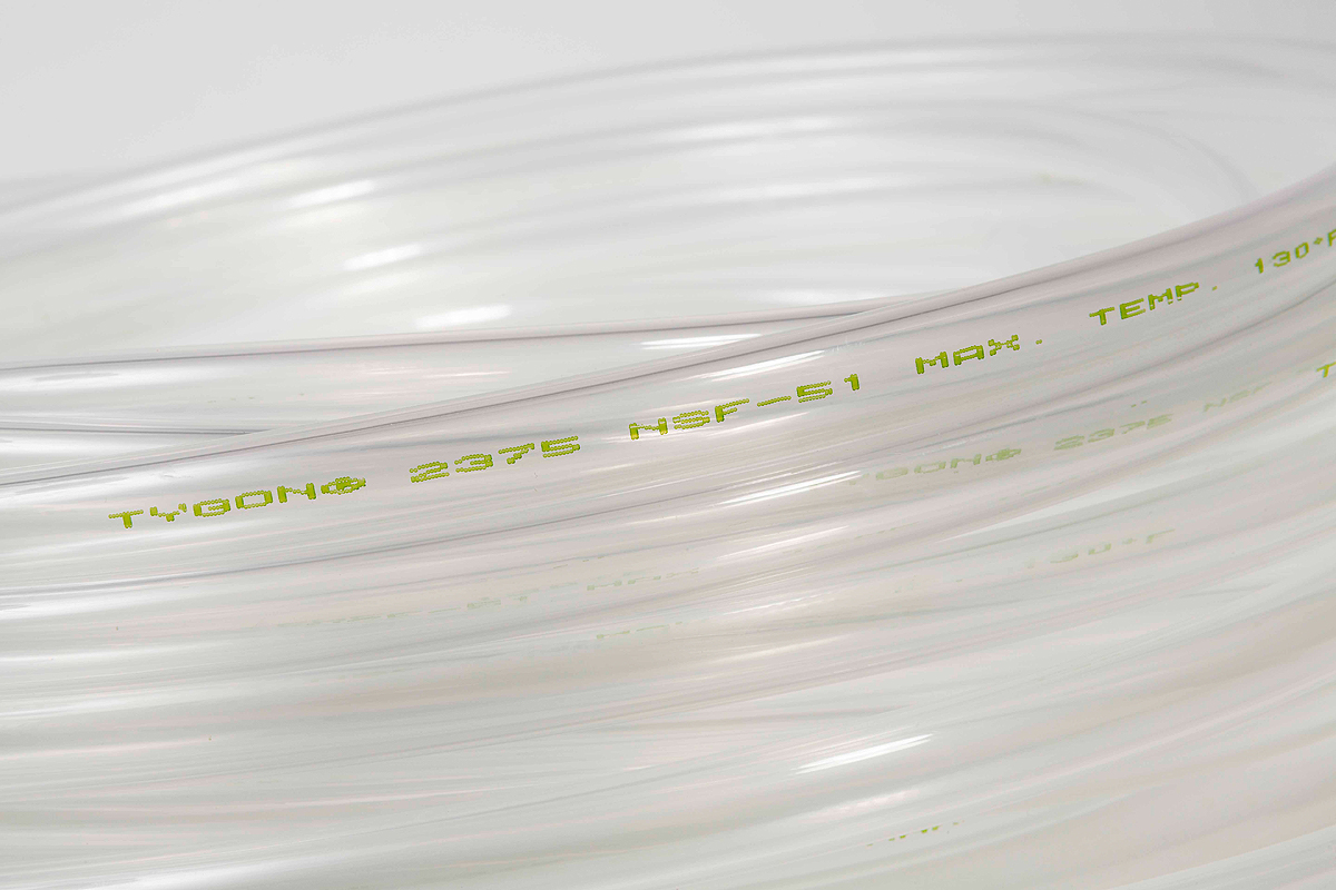 Saint Gobain Tygon® 2375 Polyolefin, Flexible Tube, 1.6mm ID, 3.2mm OD, Clear, 15m