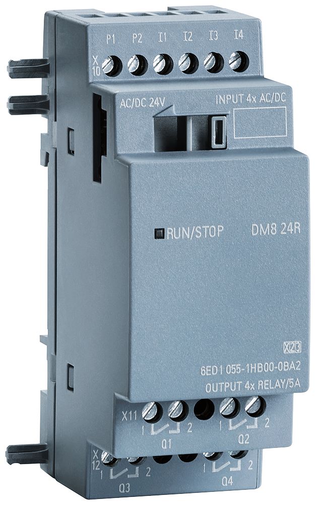 Siemens SIPLUS LOGO Series Logic Module for Use with SIPLUS LOGO, Relay Output, 4-Input, AC/DC Input