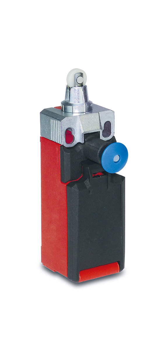 Bernstein AG I81 Series Roller Limit Switch, NC/NO, IP66, IP67, DPST, Thermoplastic Housing, 240V ac Max, 5A Max