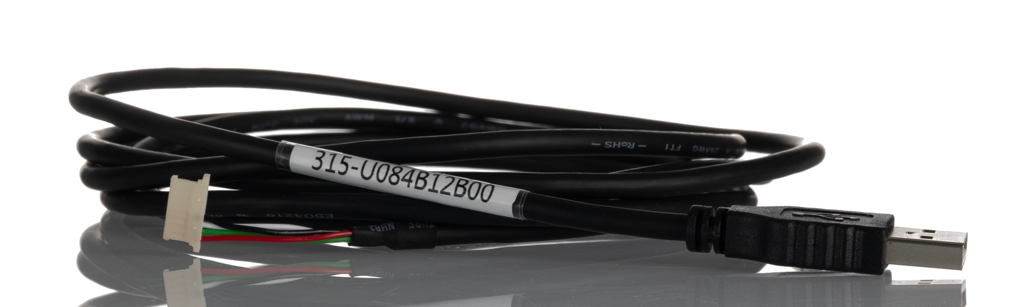 RS PRO USB 2.0, Male USB A to Male IDC, 2m