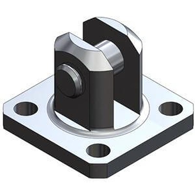SMC Mounting Bracket CQS-D012, For Use With Compact Cylinder