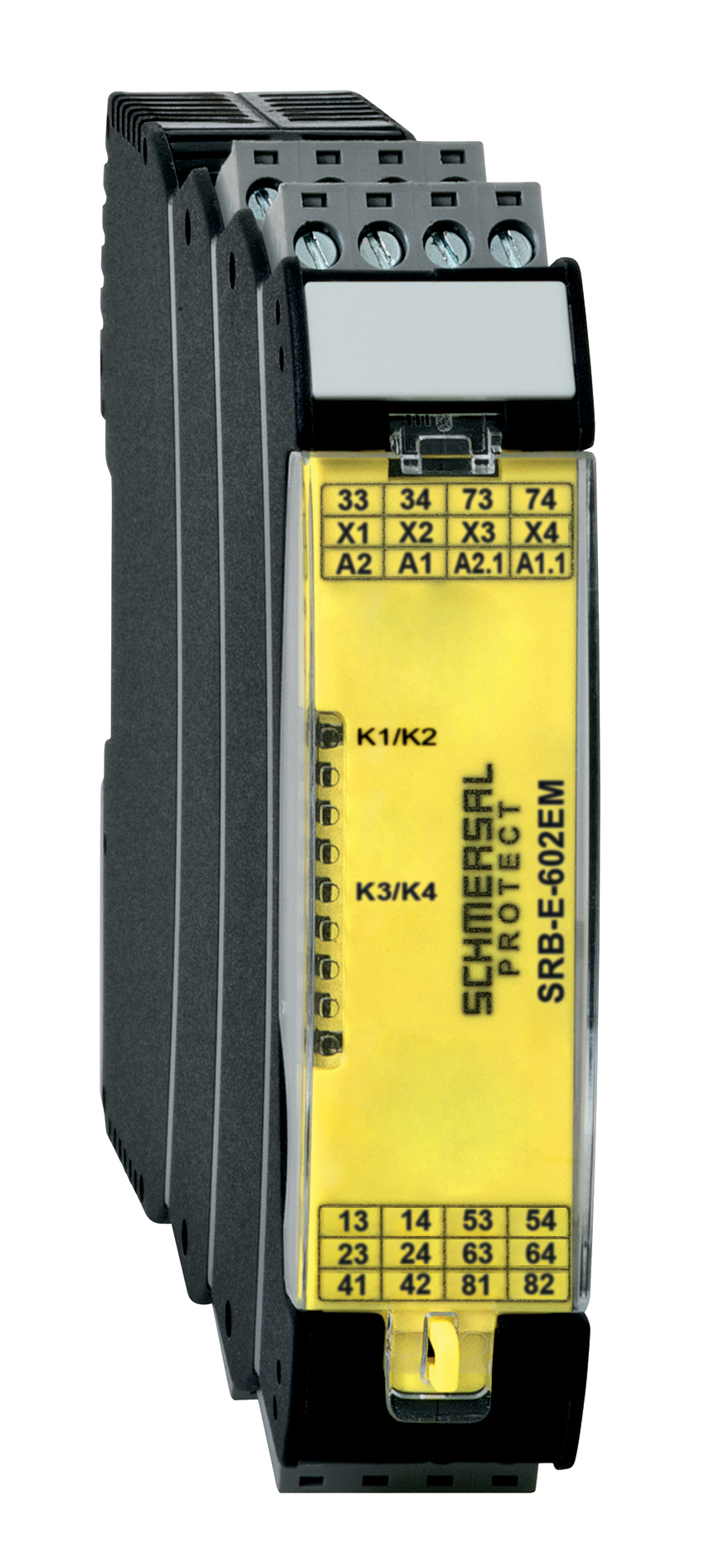 Schmersal Monitoring Relay, DPST, DIN Rail