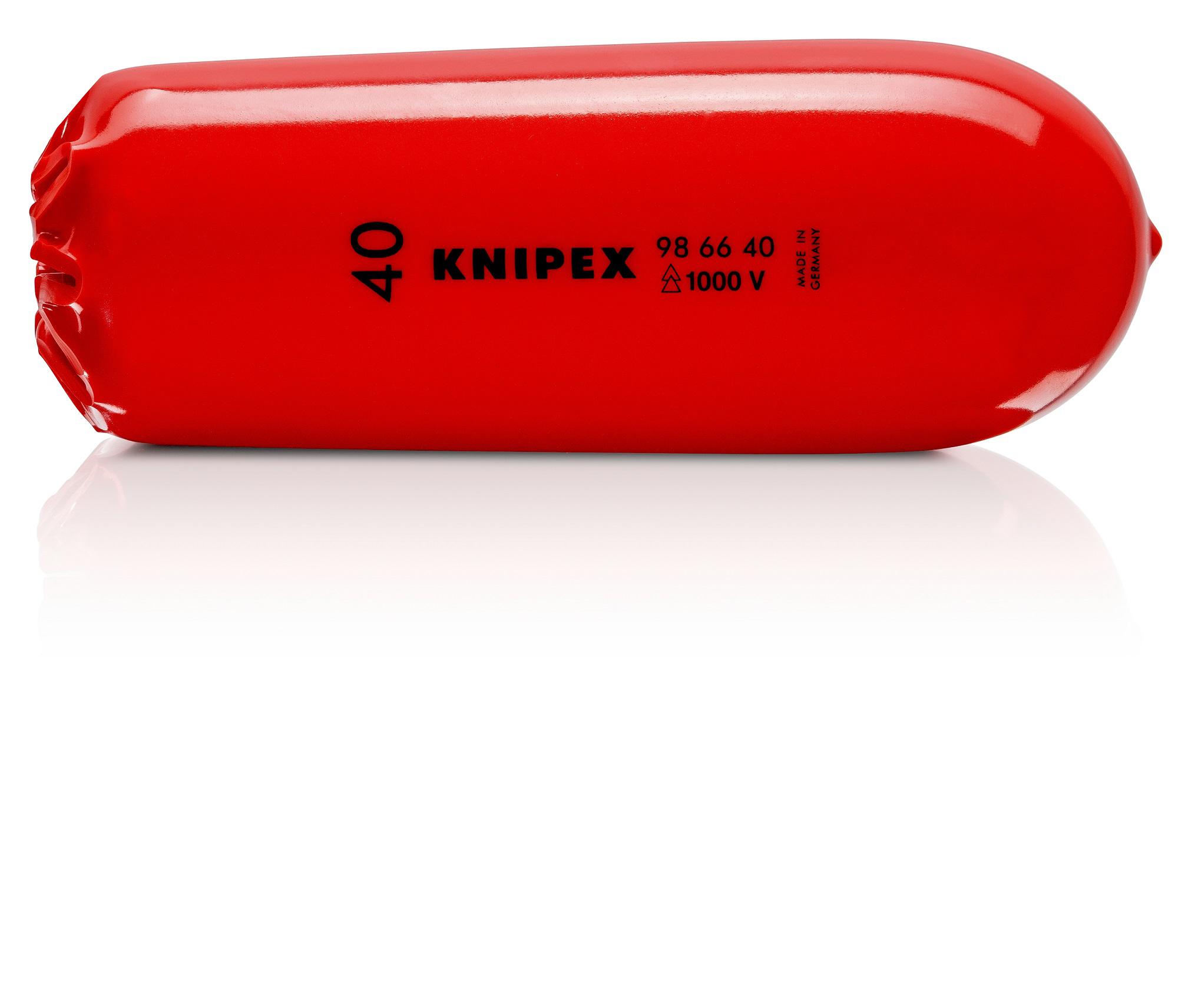 Knipex 135mm Red Cable Cover in Plastic, 40mm Inside dia.