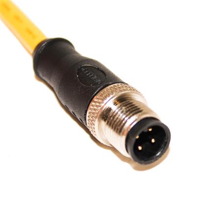 Mueller Electric Male 4 way Threaded to Sensor Actuator Cable, 10 m