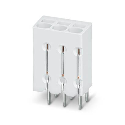 Phoenix Contact PCB Terminal Block, 2-Contact, 2.5mm Pitch, Wave Soldering, 1-Row, Push In Spring Termination