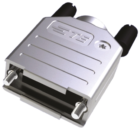 TE Connectivity ADK Series ABS D Sub Backshell, 25 Way, Strain Relief