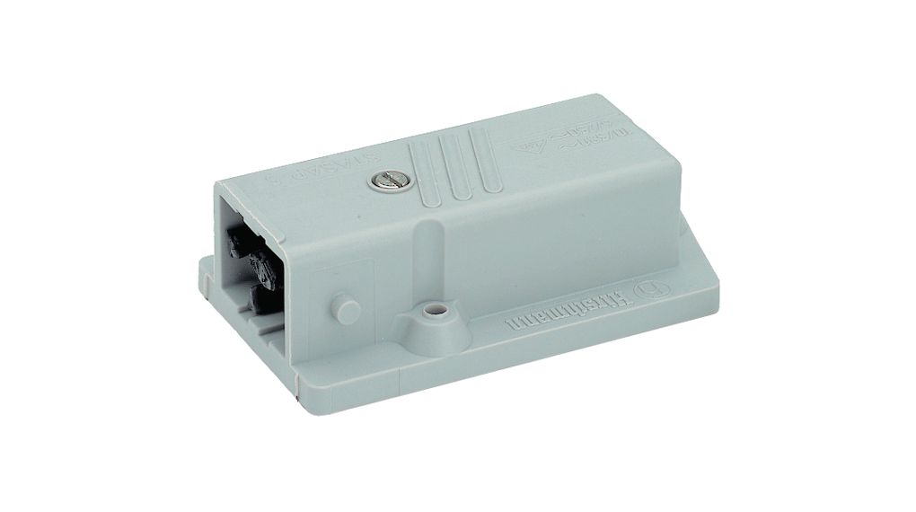 Hirschmann, ST IP54 Grey Surface Mount 5 + PE Industrial Power Plug, Rated At 10A, 250 V