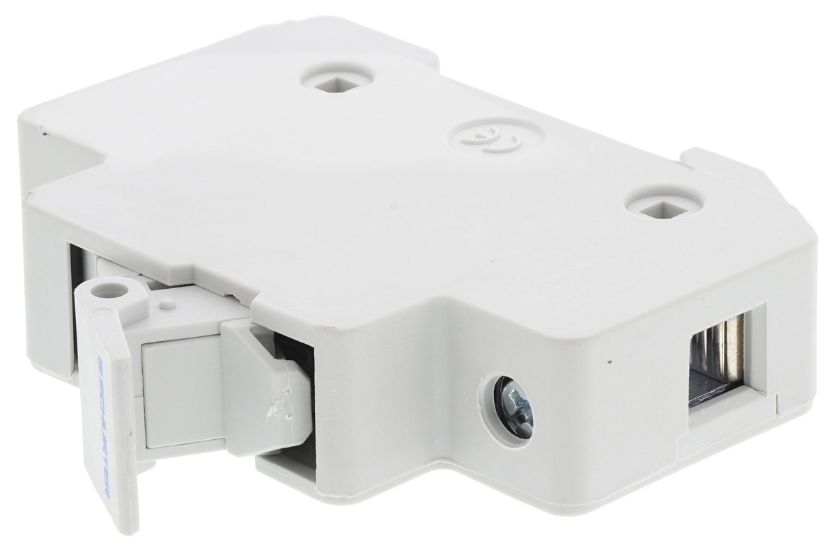 Schurter 30A Rail Mount Fuse Holder for 10 x 38mm Fuse, 1P, 1kV