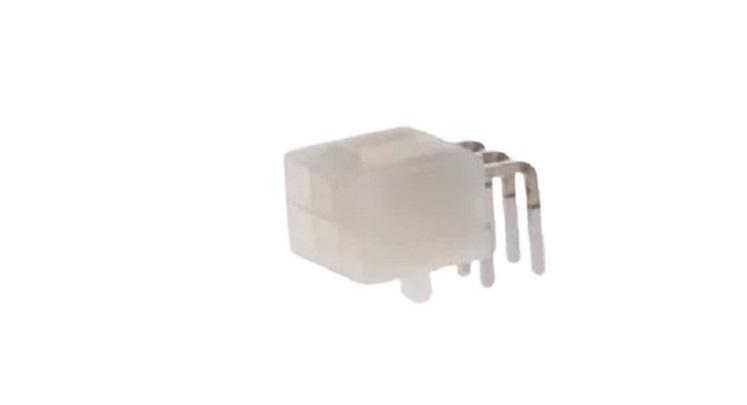Molex 5569 Series Right Angle Through Hole PCB Header, 6 Contact(s), 4.2 mm Pitch, 2 Row, Shrouded
