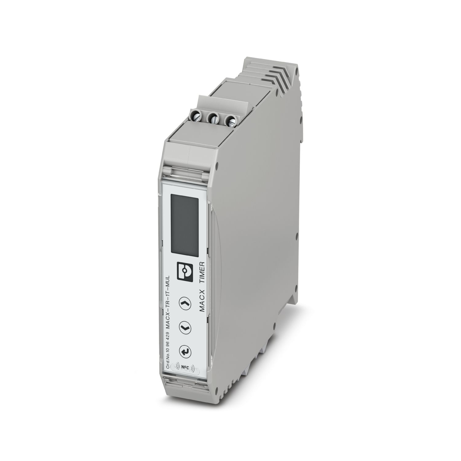 Phoenix Contact DIN Rail Mount Timer Relay, 24 → 240V ac/dc, 2-Contact, 0.01 → 59999min, 13-Function, DPDT