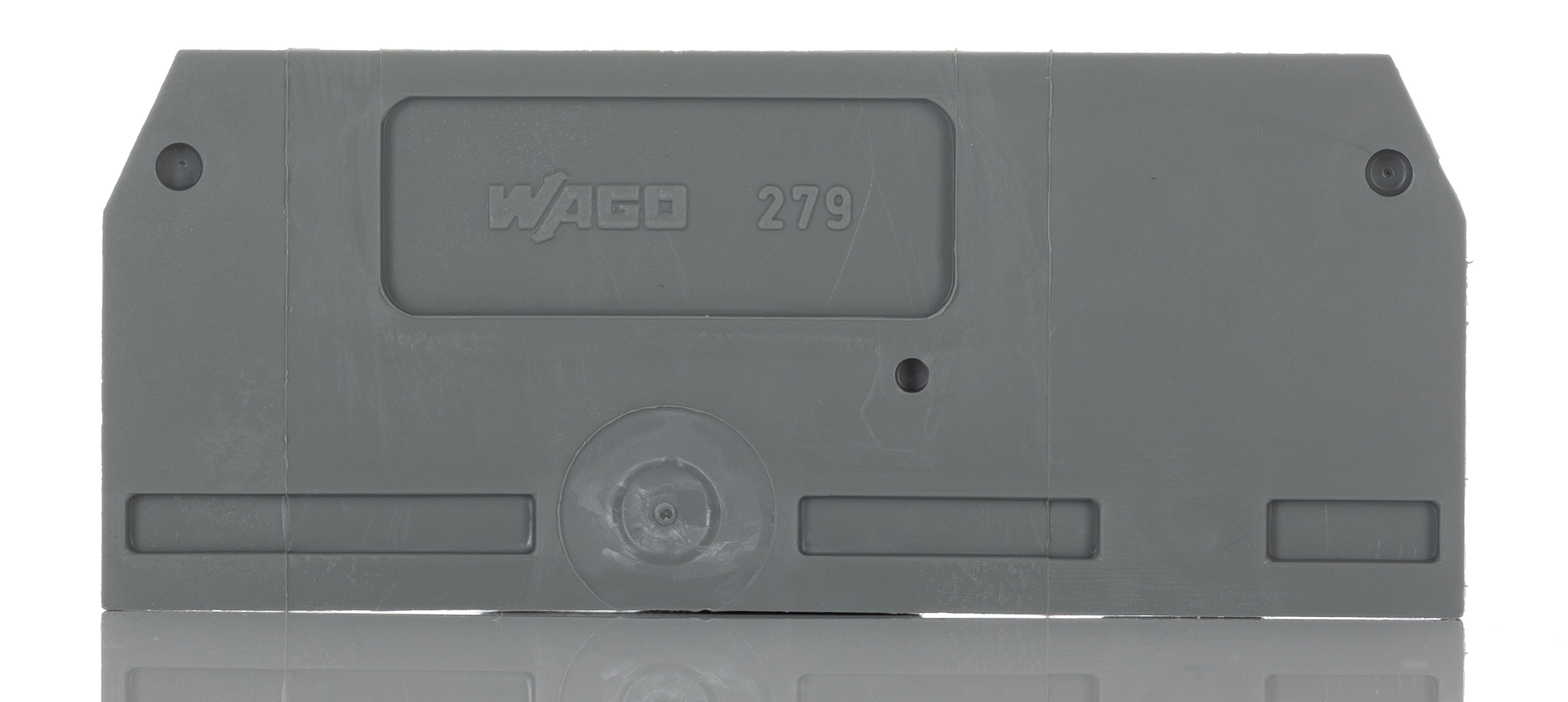 WAGO 279 Series End and Intermediate Plate for Use with 279 Series Terminal Blocks