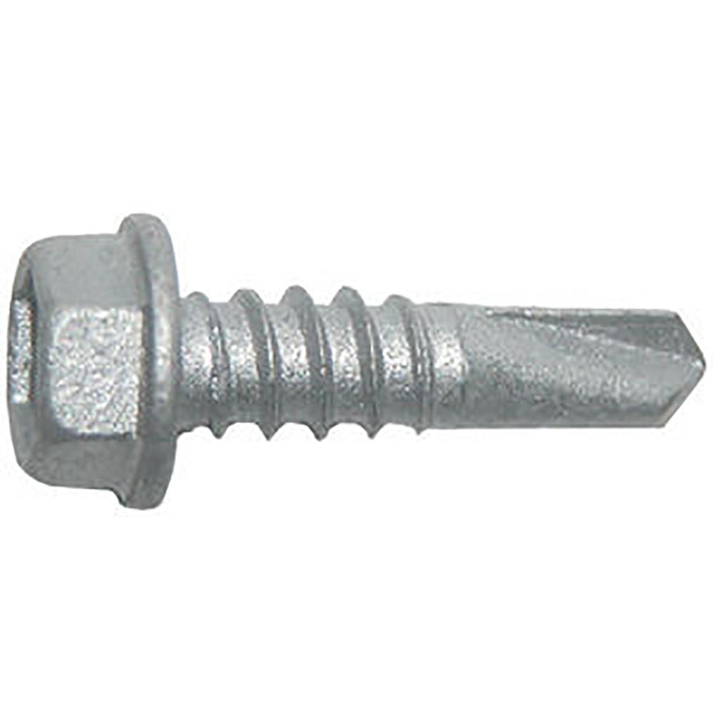 RS PRO Zinc Plated Steel Self Drilling Screw #10 x 1 3/4in Long