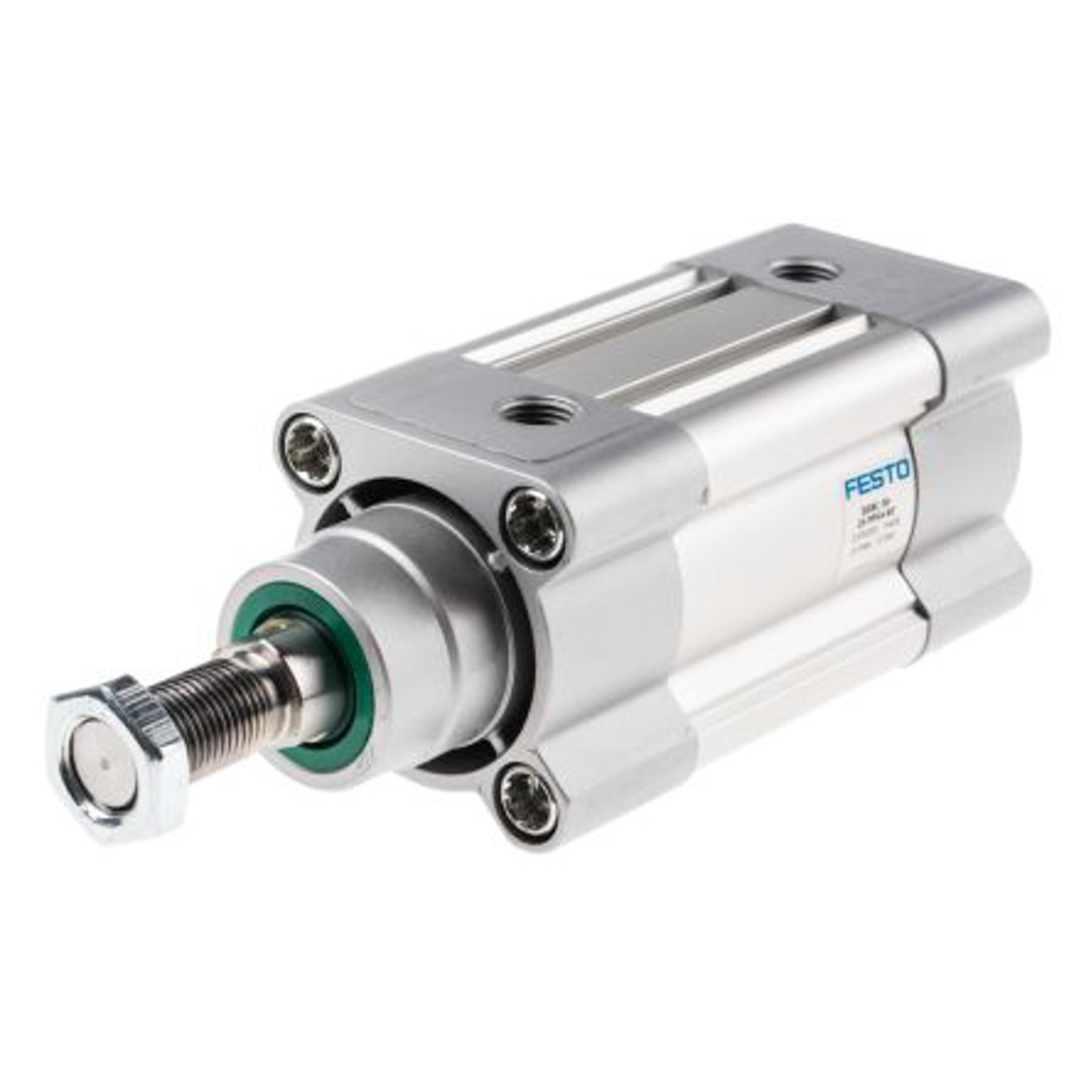 Festo Pneumatic Piston Rod Cylinder - 2098970 50 mm Bore, 30 mm DSBC Series, Double Acting Acting
