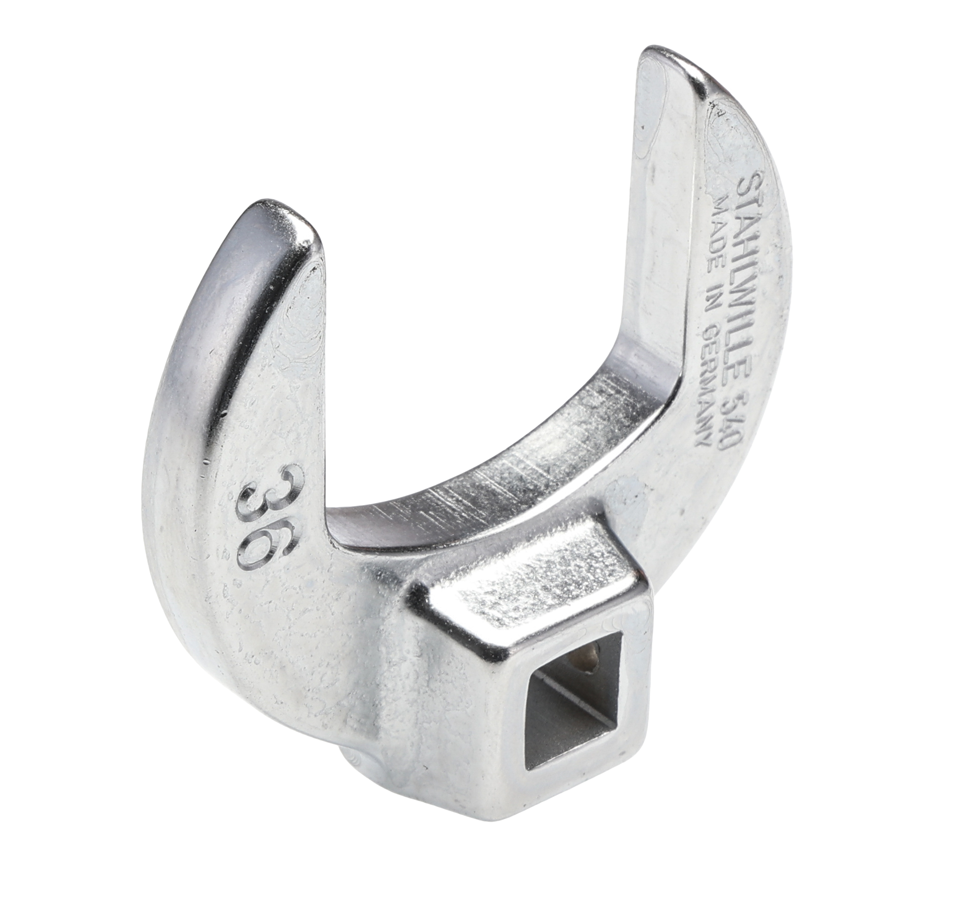 STAHLWILLE 540 Series Crow Foot Crowfoot Wrench, 36.0 mm, Chrome Plated Finish
