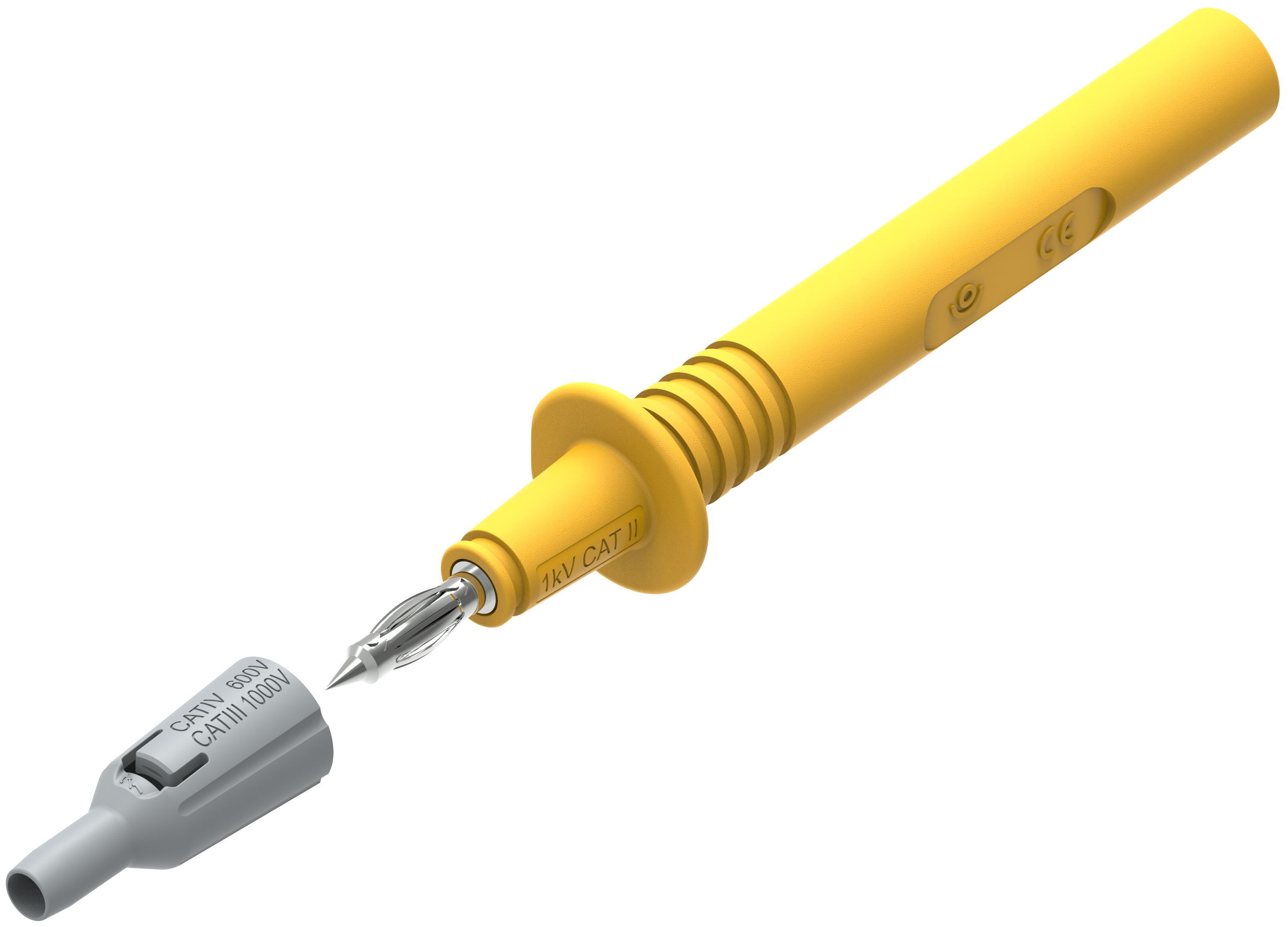 Electro PJP Narrow Test Probe, 4mm Tip, 1kV, 36A