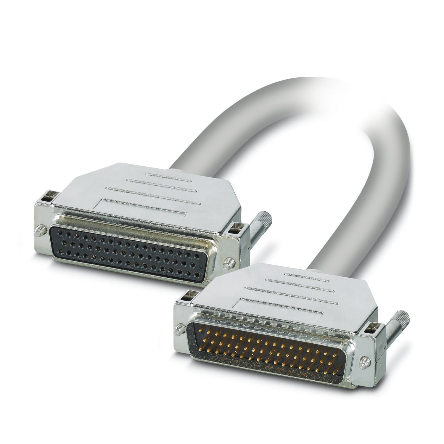Phoenix Contact Female 50 Pin D-sub to Male 50 Pin D-sub Serial Cable, 3m