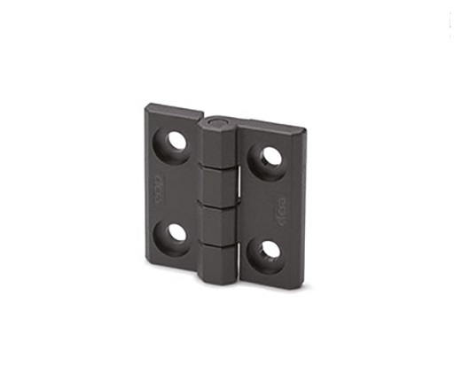Elesa PA Hinge Pin with a Fixed Pin, Screw Fixing, 60mm x 60mm x 15mm