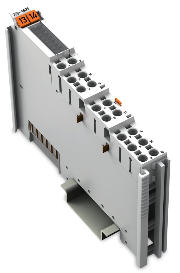 WAGO Distribution Block, 16 Way, 0.08 → 1.5mm², 10A, Light Grey