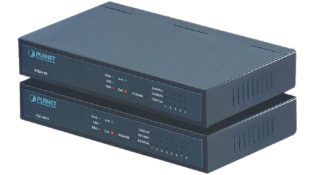 Planet FSD-803, Unmanaged 8 Port Ethernet Switch