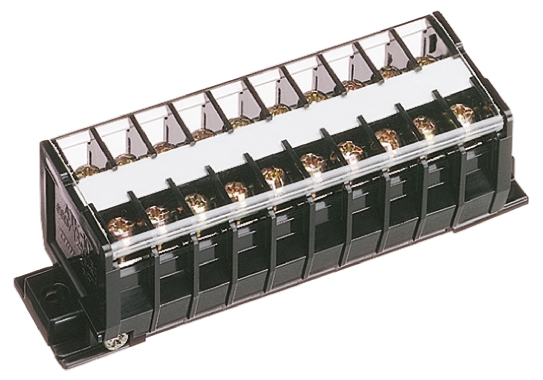 Toyogiken Barrier Strip, 8mm Pitch, 20A, 600 V, Screw Down Termination