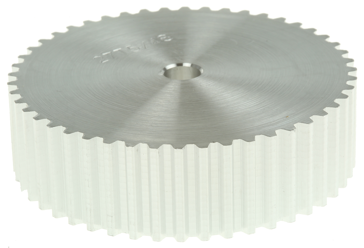 RS PRO Timing Belt Pulley, Aluminium 16mm Belt Width x 5mm Pitch, 48 Tooth