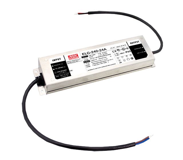 MEAN WELL LED Driver, 36V Output, 240W Output, 6.66A Output, Constant Current / Constant Voltage Dimmable