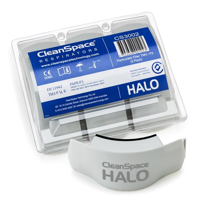 Cleanspace Filter for use with CleanSpace HALO Power Units CS3002