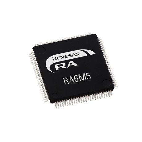 Renesas Electronics R7FA6M5BH3CFP#AA0, 32 bit ARM Cortex M33, RA6M5 Microcontroller, 200 MHz, 512kB FLASH, 100-Pin QFP