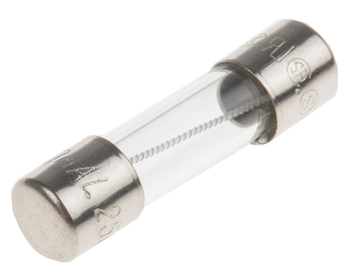 RS PRO 160mA T Glass Cartridge Fuse, 5 x 20mm